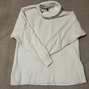 Cozy White Turtleneck Sweater